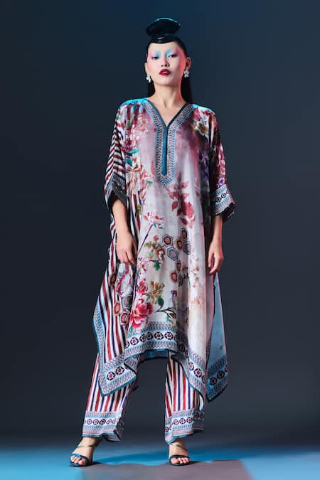 Rajdeep Ranawat Chantelle Tunic Chantelle Printed Silk Tunic 