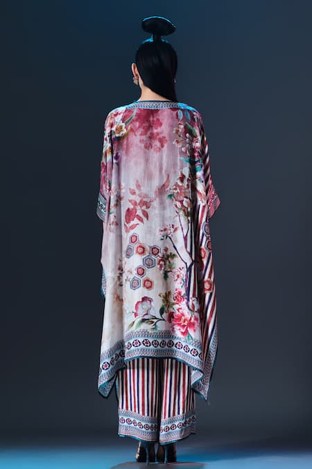 Rajdeep Ranawat Permaz Pant Printed Modal Satin Pant 