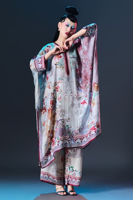 Rajdeep Ranawat Chantelle Tunic Chantelle Silk Floral Print Tunic 