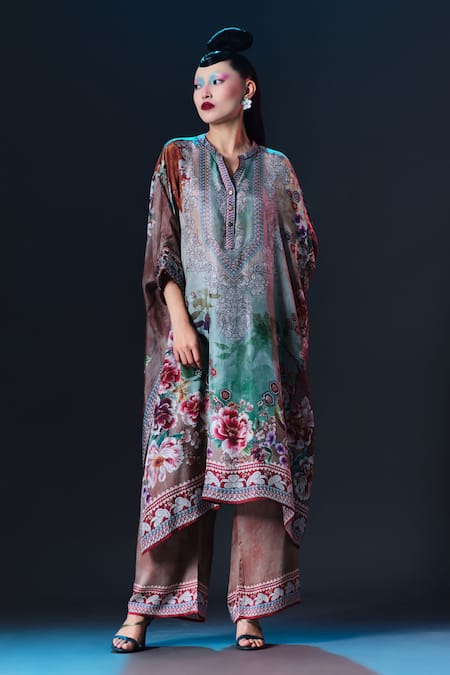 Rajdeep Ranawat Chantelle Tunic Chantelle Silk V Neck Tunic 