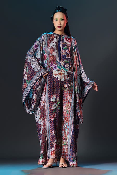Rajdeep Ranawat Beatrice Kaftan Printed Boxy Kaftan 