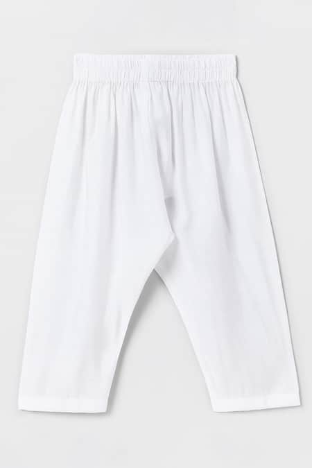 Byb Premium_Green Chanderi Embroidery Sage Kurta And Pyjama Set _Online_at_Aza_Fashions