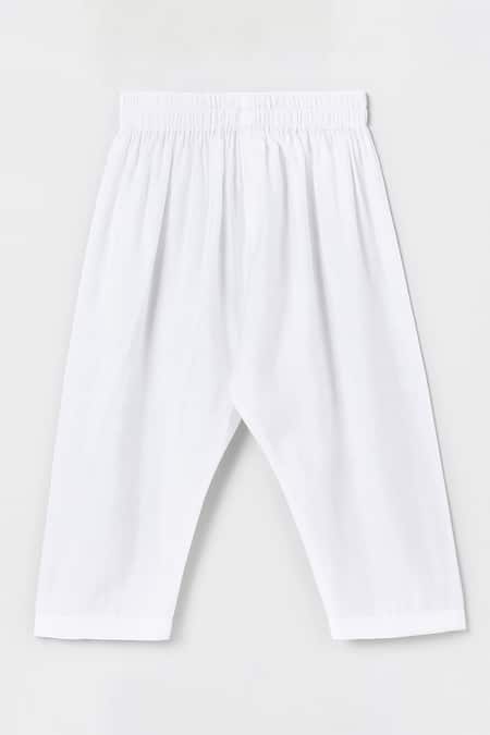 Byb Premium_Green Chanderi Embroidery Sage Kurta And Pyjama Set _at_Aza_Fashions