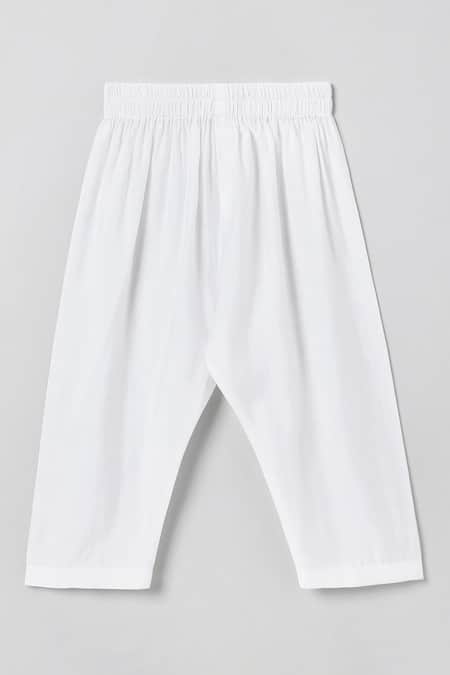 Byb Premium White Chanderi Embroidery, Sequins Kurta Pyjama Set Online at Aza Fashions Byb Premium_White Chanderi Embroidery, Sequins Kurta Pyjama Set _Online_at_Aza_Fashions