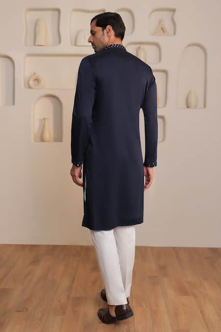 Kustomeyes Designer Midnight Shard Kurta Set 