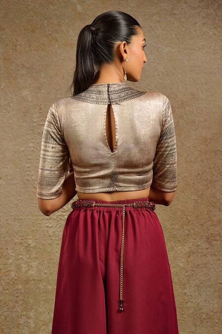 Buy Tarun Tahiliani Red Beads Ruby Embellished Belt Online at Aza Fashions Buy_Tarun Tahiliani_Red Beads Ruby Embellished Belt _Online_at_Aza_Fashions