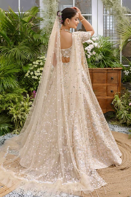 Tamaraa By Tahani Nyra Garden Motif Bridal Lehenga Set 