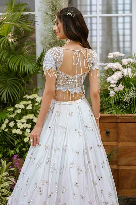Tamaraa By Tahani Avani Dewdrop Lehenga Set 