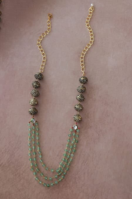 Do Taara Antique Mint Necklace
