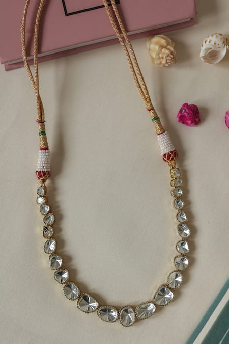 Do Taara Polki Necklace
