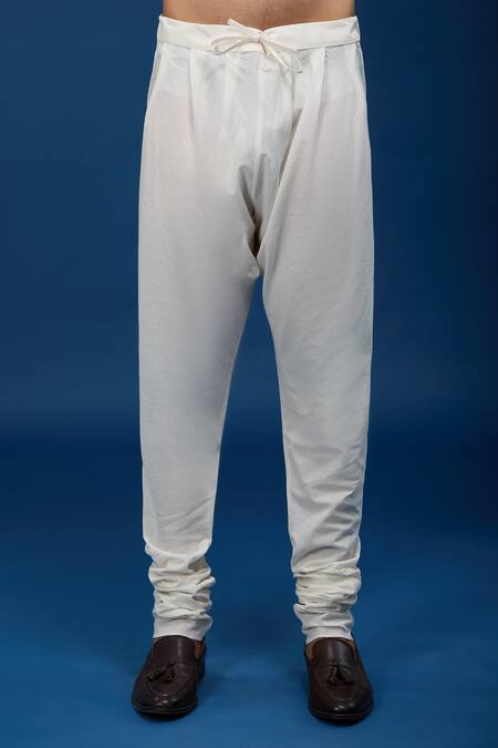 Rohit Bal_Green Chanderi Embroidery Floral Print Kurta Set _Online_at_Aza_Fashions