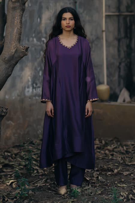 KAJAL AGRAWAL Lilith Handwoven Kurta Set 