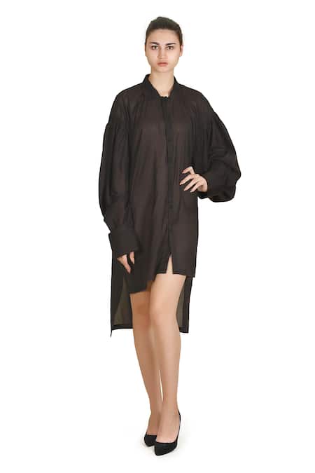 Samant Chauhan Black Ease dress 