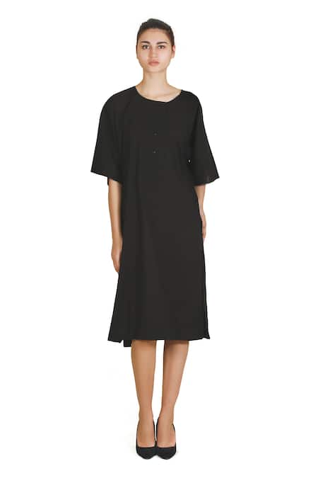 Samant Chauhan Midnight Minimal Dress 