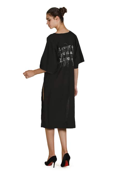 Samant Chauhan Midnight Minimal Dress 