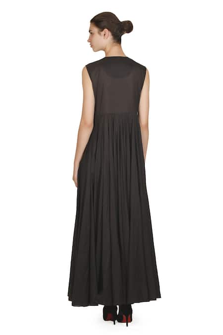 Samant Chauhan Dark Canvas Dress 