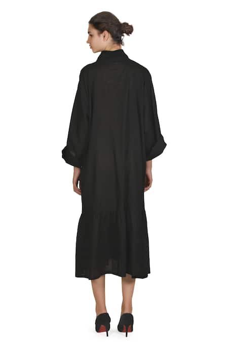 Samant Chauhan Midnight Silhouette Dress 