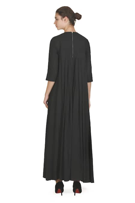 Samant Chauhan Dark Contour Dress 