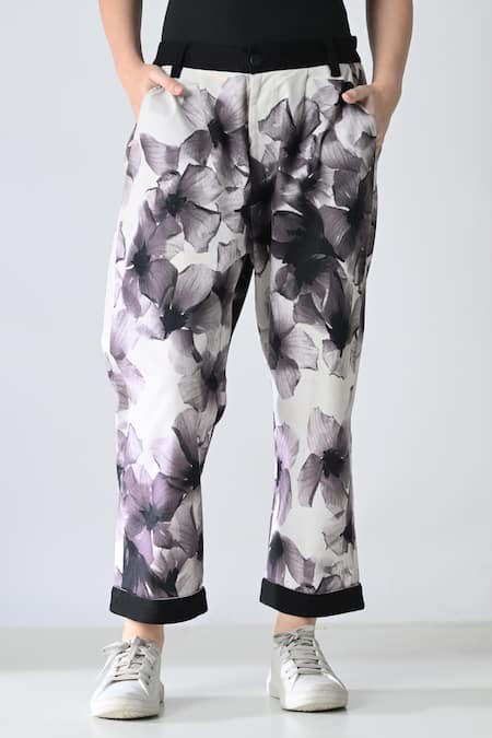 Samant Chauhan Bloom Sketch Bottom Pant 
