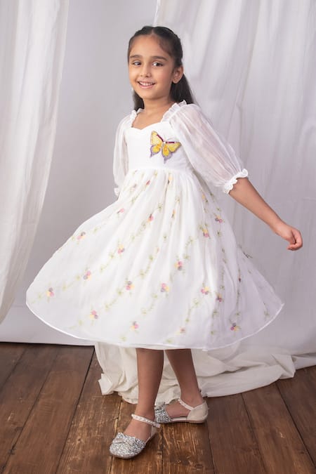 The Right Cut Butterfly Meadow Dress 