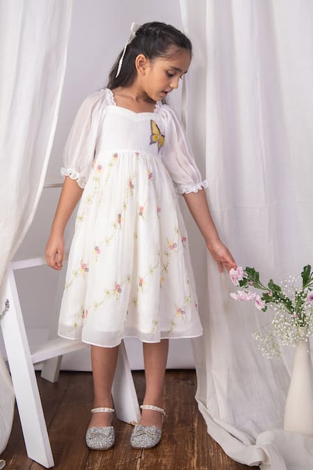 The Right Cut Butterfly Meadow Dress 