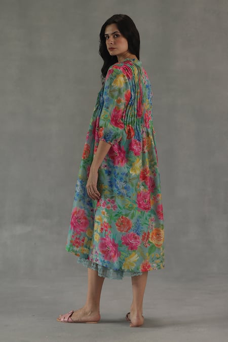 Roza Sienna Floral Print Dress 