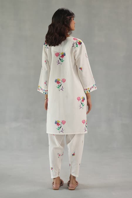 Roza Jardin Tunic Pant Set 