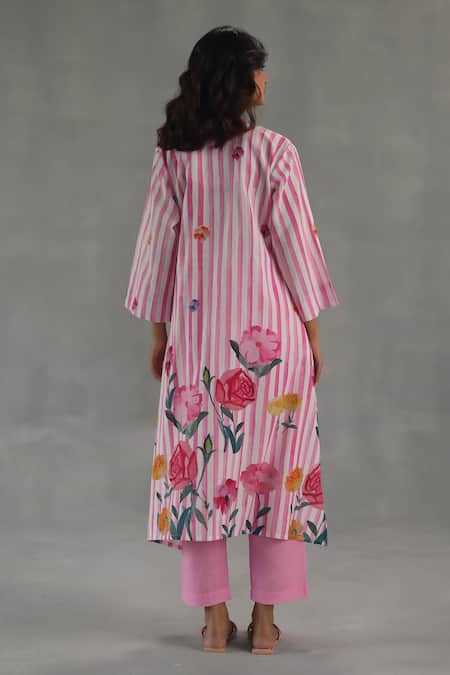 Roza Willow Printed Kurta Pant Set 