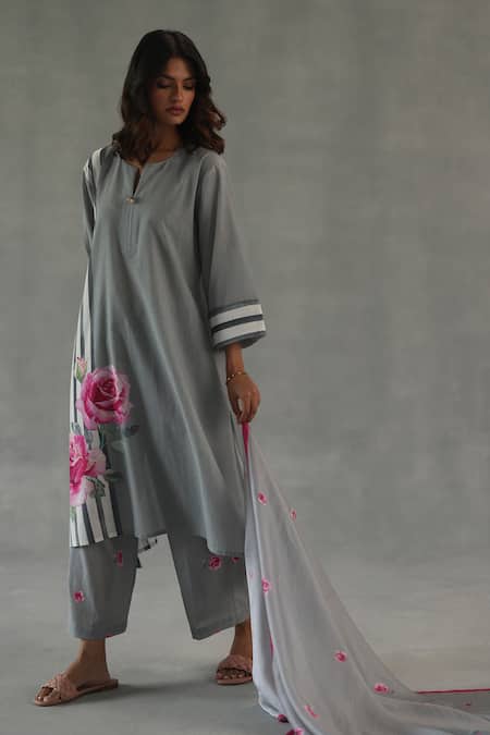 Roza Mirage Chanderi Stole 