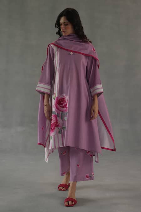 Roza Mirage Chanderi Stole 