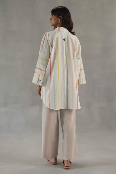 Roza Bianca Printed Shirt 