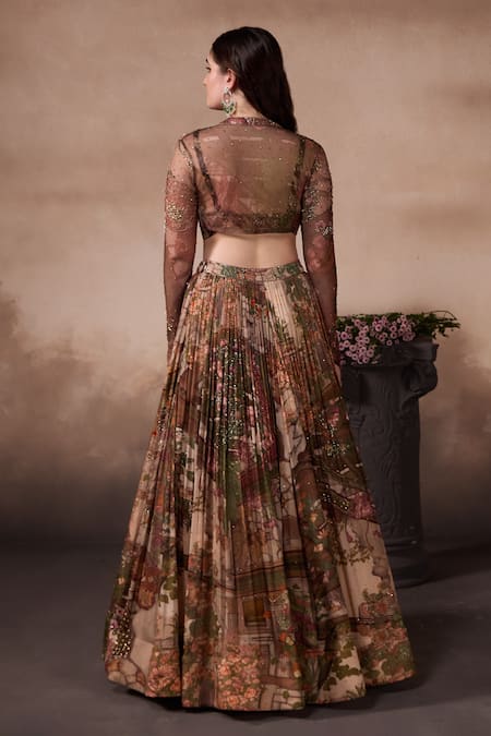 Falsa Printed Lehenga & Blouse Set 