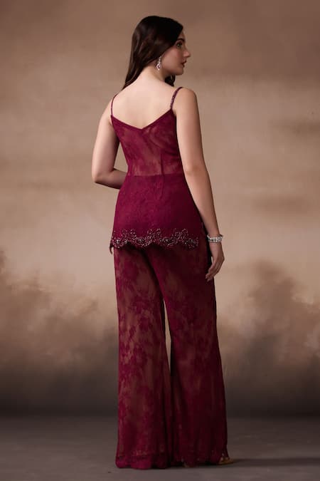 Falsa Embroidered Tunic & Pant Set 