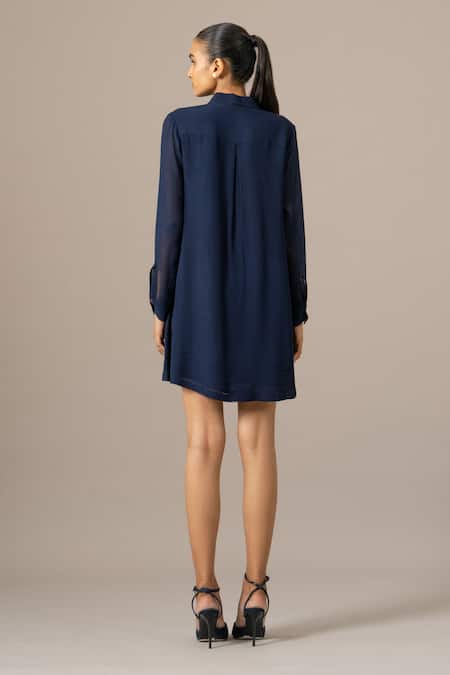 Namrata Joshipura Moonflower Front Pleat Dress 