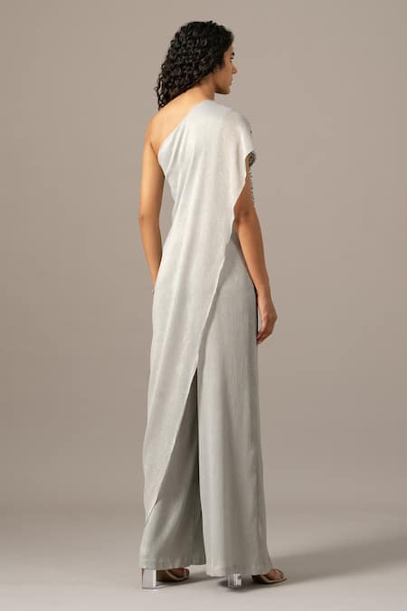 Namrata Joshipura Star Box One Shoulder Jumpsuit 