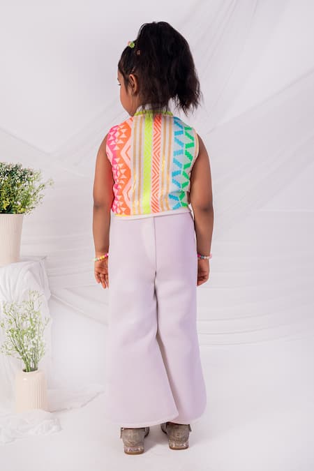 Toplove Multicolor Woven Bomber Set 