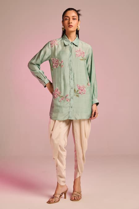 Kalista Jane Draped Pant Set 