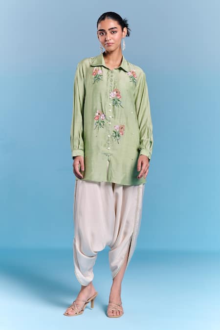 Kalista Era Draped Pant Set 