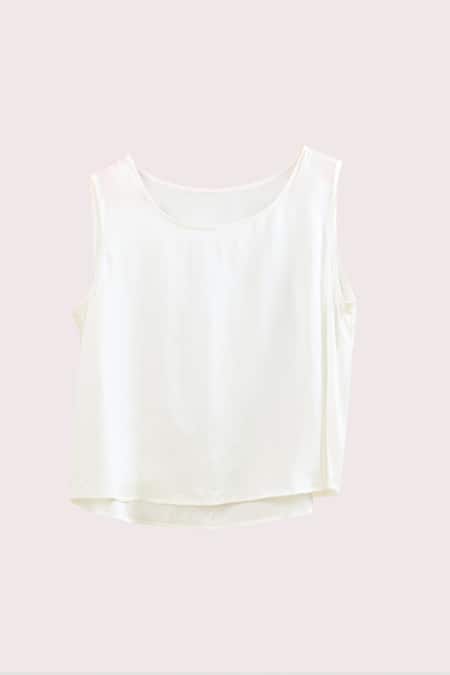 Pankaj & Nidhi_White Embroidery Collared Arlette Shirt _Online_at_Aza_Fashions