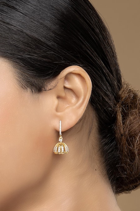 Sica Jewellery White Crystals 925 Silver More Earrings 