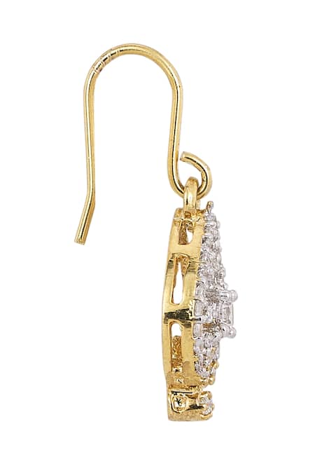 Sica Jewellery_White 925 Silver Hazel Earrings _Online_at_Aza_Fashions