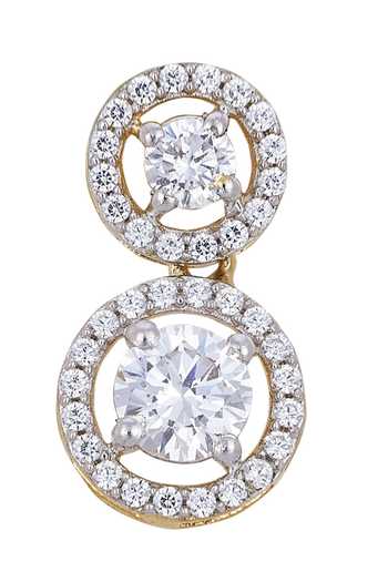 Buy Sica Jewellery White Imitation Diamonds 925 Silver Plum Earrings Online at Aza Fashions Buy_Sica Jewellery_White Imitation Diamonds 925 Silver Plum Earrings _Online_at_Aza_Fashions