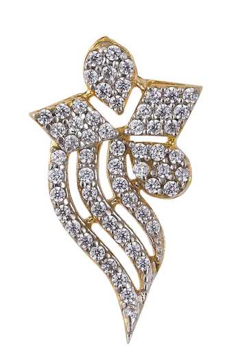 Buy_Sica Jewellery_White Imitation Diamonds 925 Silver Tulip Earrings _Online_at_Aza_Fashions