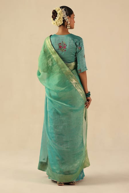 Begum Taj Gul Saree With Blouse