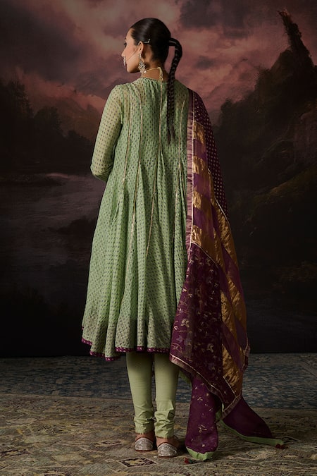 Swatti Kapoor Nina Floral Print Kurta Set 