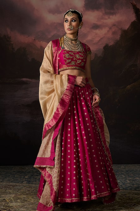 Swatti Kapoor Zara Handwoven Lehenga Set 