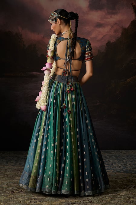 Swatti Kapoor Asma Floral Woven Blouse 