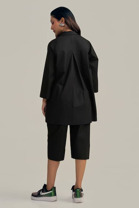 Neetiandmudita Placket Play SHorts Co-ord Set 