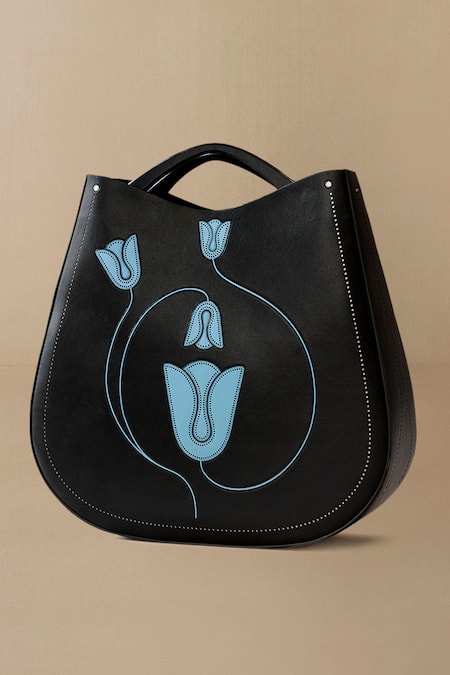 Ampm Black Mesina Tote Bag 