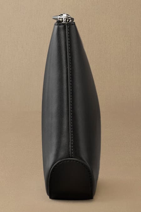 Ampm Black Era Pouch Online at Aza Fashions Ampm_Black Era Pouch _Online_at_Aza_Fashions